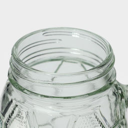 Кружка Доляна Мяч, 500 мл, с крышкой и трубочкой, стекло, МИКС фото 4