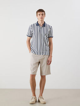 Polo Yaka ?izgili Erkek Ti??rt