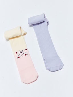 K?z Bebek K?lotlu ?orap 2li