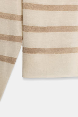JERSEY PUNTO RAYAS HILO METALIZADO / 975 - Zara фото 8