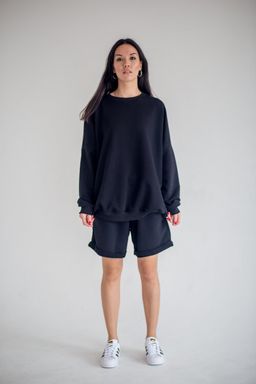 ткань джульетта, Костюм, черный - Knitka wear фото 2