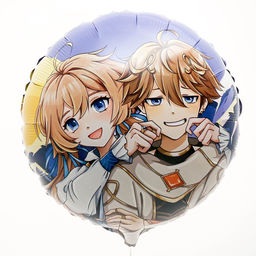 Воздушный шар фольгированный 18" «Аниме», с подложкой