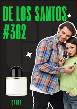 Масляные духи по мотивам ароматаDe Los Santos / GET PARFUM 382