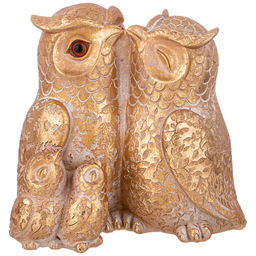 ФИГУРКА ДЕКОРАТИВНАЯ СОВЫ 16*11,3*15,4 СМ