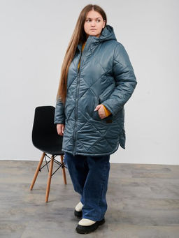 Полупальто, куртка Руди серый - Yollochka фото 2