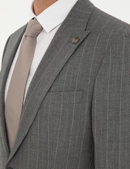 F_me Slim Fit _izgili Tak_m Elbise