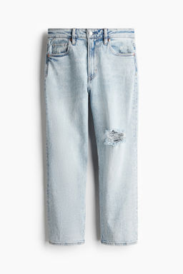 Slim Straight High Ankle Jeans