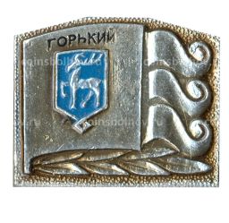 Значок Горький
