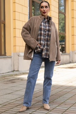 Пальто Альпака (искусственный мех) - Lt collection фото 5