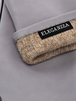 Перчатки женские ш+каш. IS01080 grey - Eleganzza фото 2