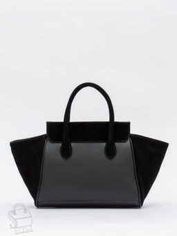 Сумка женская кожаная 999026NN black Natale Navetta