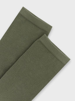 Цена за 5 пар! Носки детские оливковые с рисунком пожарной машины - Mark formelle фото 6