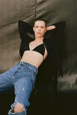 OVERSIZE GAUZE SHIRT - Zara фото 2