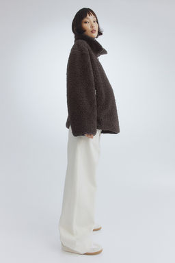 MAMA Before & After Zip-top teddy jacket