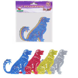 Новогодняя подвеска на елку "Собачка"