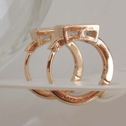 XUPING Серьги с замком кольцо арт. 18 1594 (id 281958) - Rada фото 2