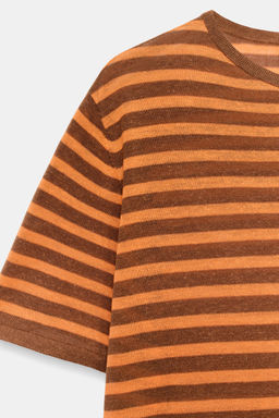 TOP PUNTO RAYAS / Naranja
