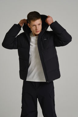 Пуховик короткий Черный TRN Down Jacket - Anta фото 5