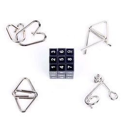 Головоломка металлическая «Тайны сообщества», набор 5 шт.