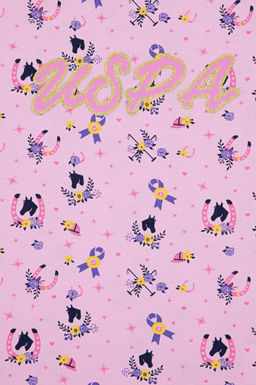 K_z _ocuk Toz Pembe Pijama Tak_m_