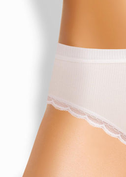 CLE BR025 Трусы жен. База кашкорсе молочный - Clever wear фото 3