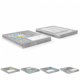 Цена за 10 шт. Тетрадь школьная ученическая ErichKrause City Transport, 18 листов, линейка (в плёнке по 10 шт.)_MIX-PACK  фото 9