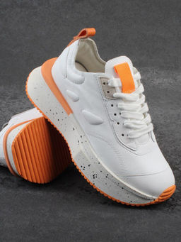 04-S77-42 WHITE Кроссовки женские (натуральная кожа) - Фабричный китай фото 13