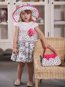 Л 351 платье для девочки АССОРТИ