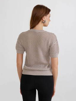 CONTE LDK2457 Джемпер женский dark beige - Conte elegant фото 2