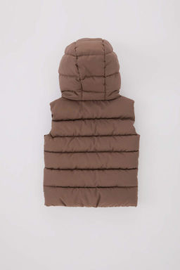 Водонепроницаемый водоотталкивающий надувной жилет для маленьких мальчиков - Defacto фото 4