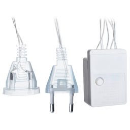 Электрогирлянда-занавес 6*3м, 640 ламп, синий