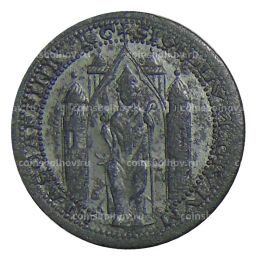 Монета 10 пфеннигов 1917 года Германия  Нотгельд Ашшафенбург