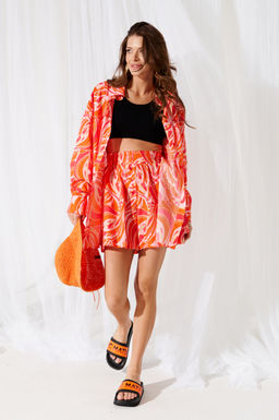 Комплект 2х предметный( блузка+шорты) - Elletto фото 2