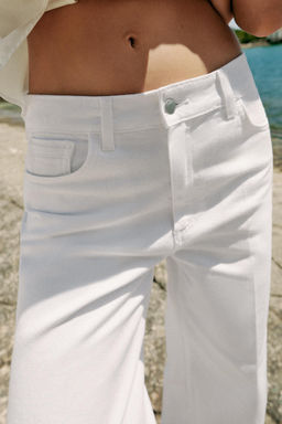 JEANS Z1975 STRAIGHT TIRO MEDIO / Blanco