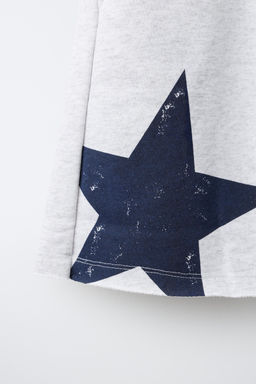 BERMUDA ESTAMPADO ESTRELLA / Gris vigor? - Zara фото 4