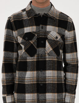 Siyah Comfort Fit Oduncu Uzun Kollu G_mlek - Pierre cardin фото 6