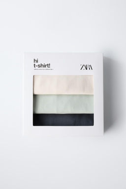 3-PACK OF PLAIN T-SHIRTS - Zara фото 10