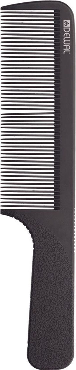 Dewal Гребень с ручкой широкий / Super Thin СF- 013, черный