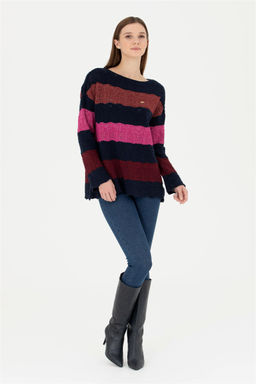 Женский темно-синий свитер - U.s. polo assn фото 4