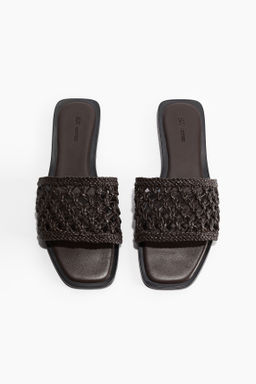 Sandalias de piel
