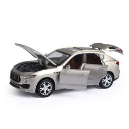 Машина металл Maserati Levante Hybrid 15,2 см, (свет-звук, откр.двери) инерц., в коробке