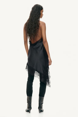 Vestido halter de sat?n - H&m фото 4