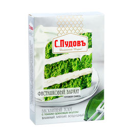 Торт «Фисташковый бархат» С.Пудовъ, 400 г
