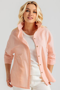 Блузка женская 4274/17/Пудровый - Rise фото 4