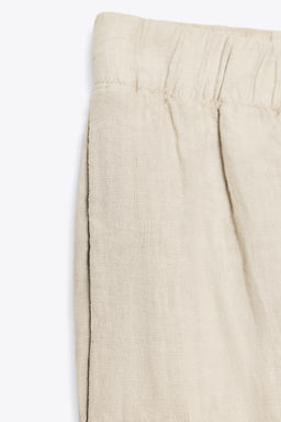 LINEN TROUSERS ZW COLLECTION - Zara фото 10
