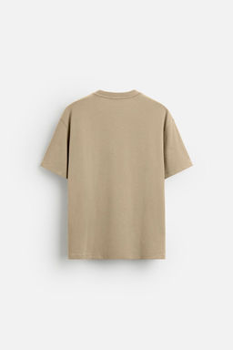 T-SHIRT WITH CONTRAST EMBROIDERY - Zara фото 7