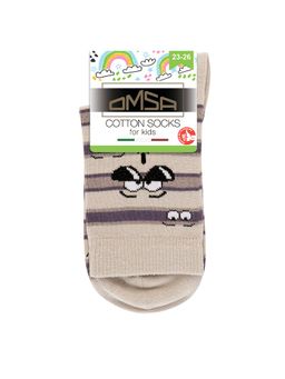 OMSA kids Calzino 21P67 (глазки) - grigio chiaro