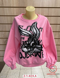 Толстовка женская с рисунком