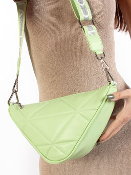 LACCOMA сумка Лакки-Ф826-мятный эко кожа хлопок  фото 9