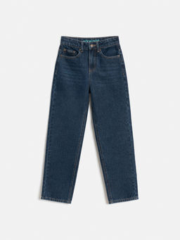 ACOOLA / Брюки джинсовые детские для мальчиков Zaizen темно-синий  фото 3